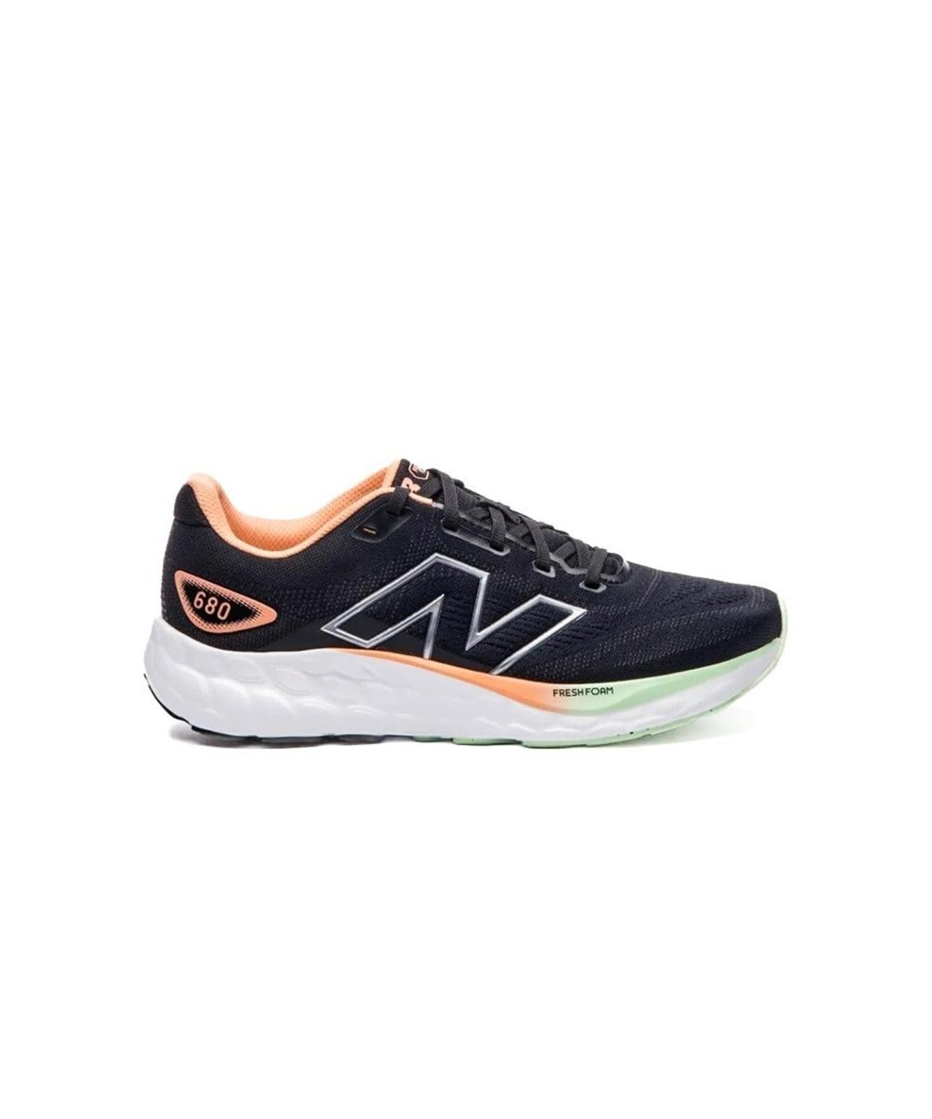 Vista principal Tênis Feminino New Balance Fresh Foam Preto/Coral Incolor New Balance incolor coral