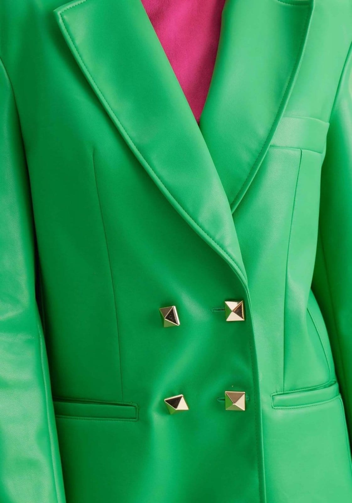 Vista 2 Blazer Boyfriend Alongado Lança Perfume branco