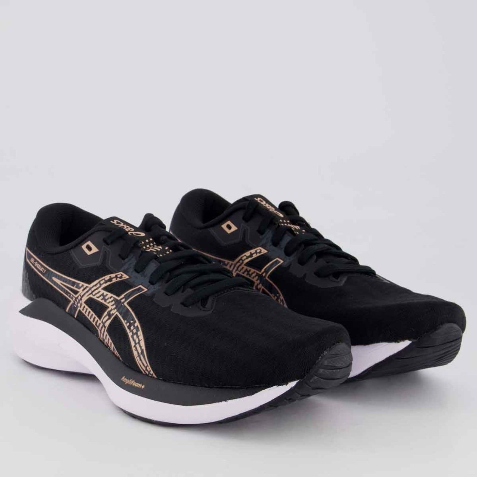 Vista 2 Tênis Asics Shogun 7 Feminino ASICS preto