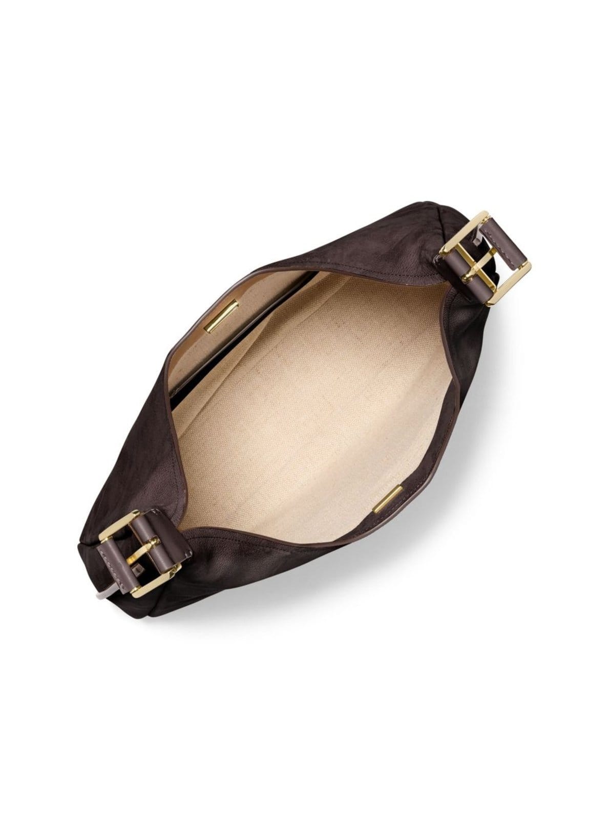 Vista 2 Bolsa De Ombro Nolita Grande De Couro 30F4gy5h3t251 Michael Kors marrom