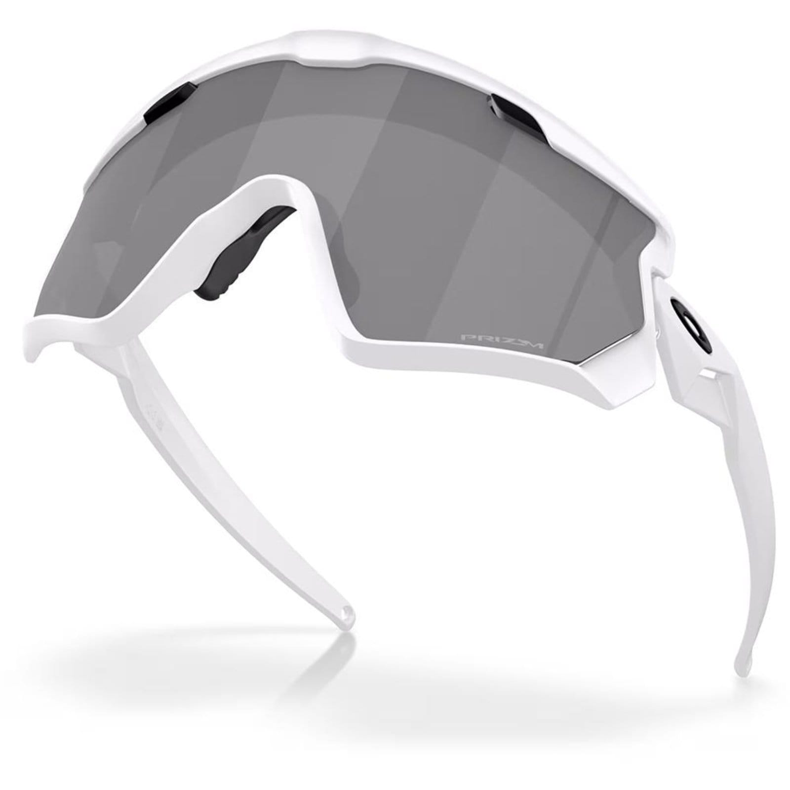 Vista 2 Óculos de Sol Oakley Wind Jacket 2.0 Matte White Prizm Black Oakley branco white