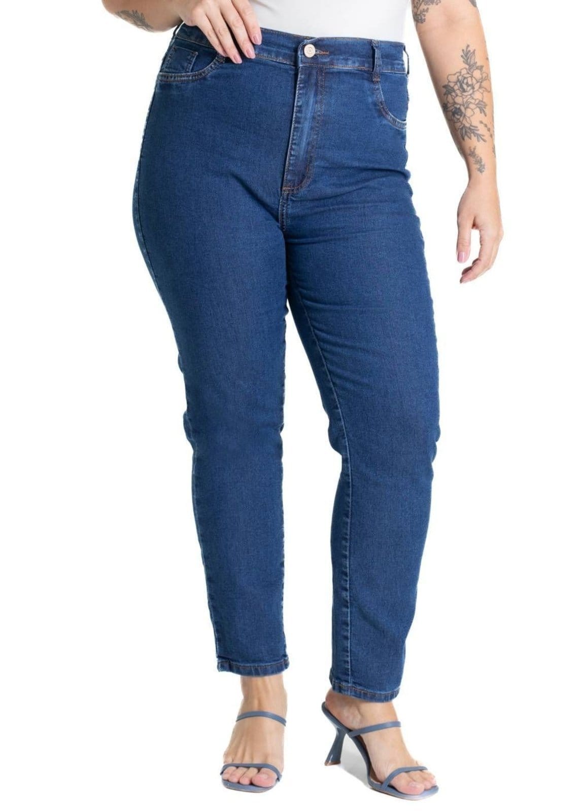 Calça Jeans Sawary Plus Size - 280295