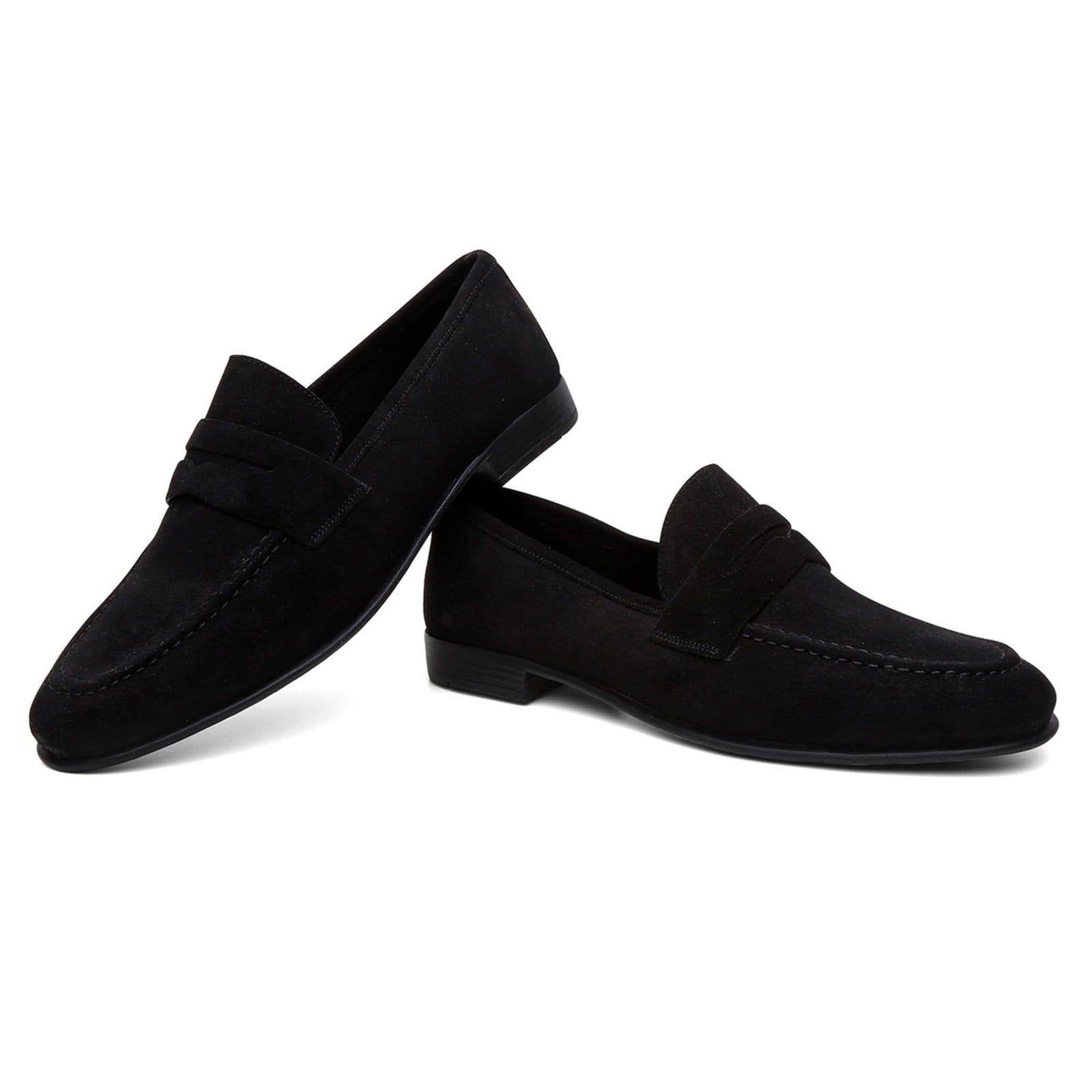 Vista 2 Mocassim Loafer Centuria Couro Centuria Calçados preto