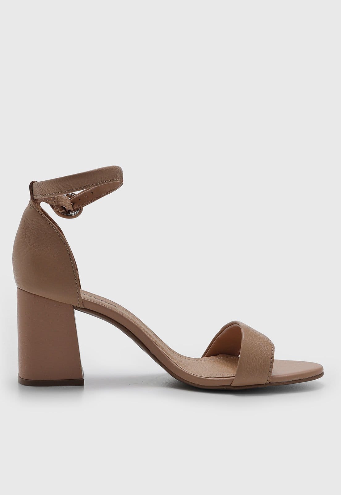 Vista 2 Sandália Feminina Bottero Salto Bloco Médio Bottero marrom