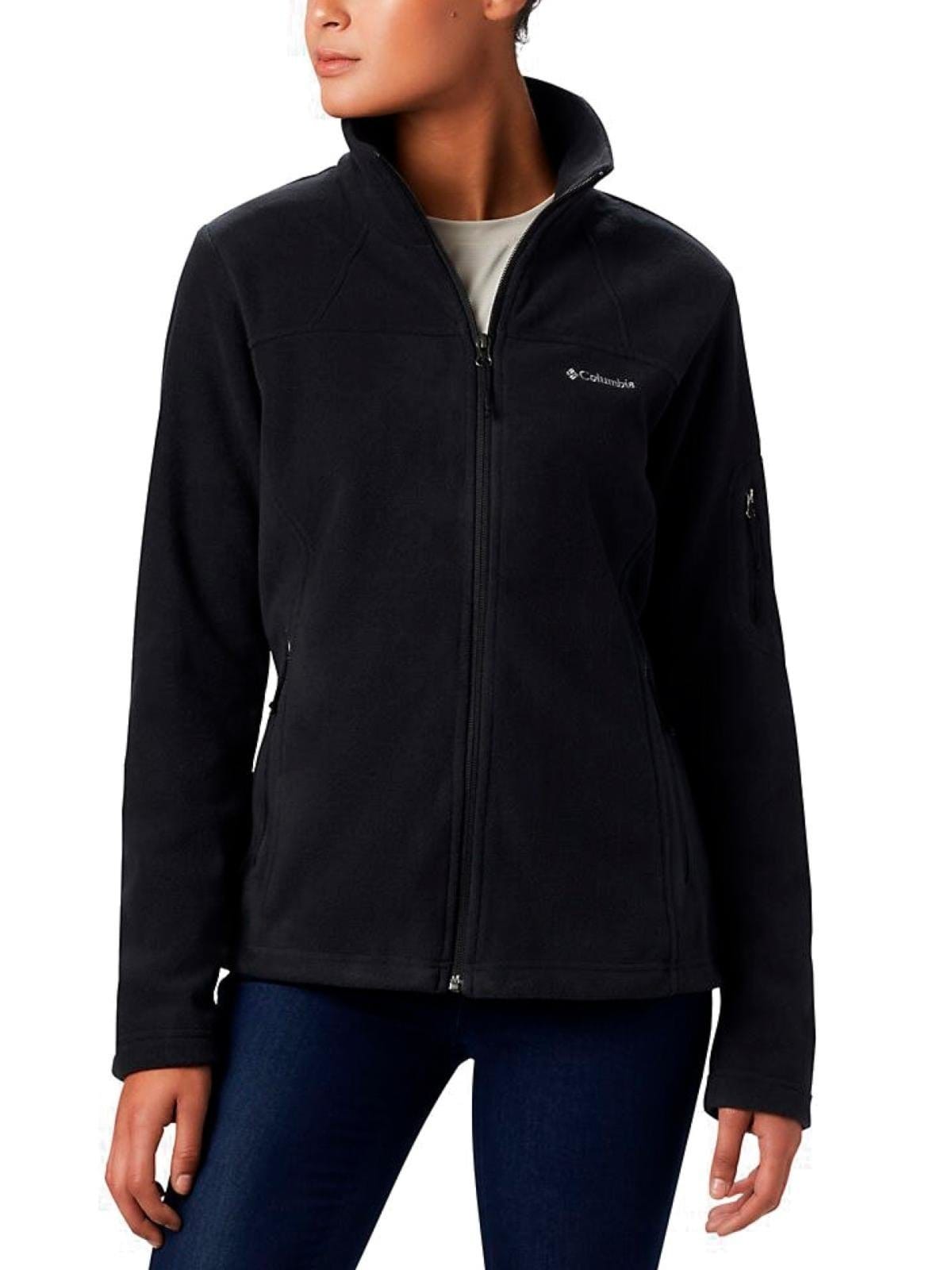 Jaqueta Columbia Fleece Fast Trek II Preto Feminina