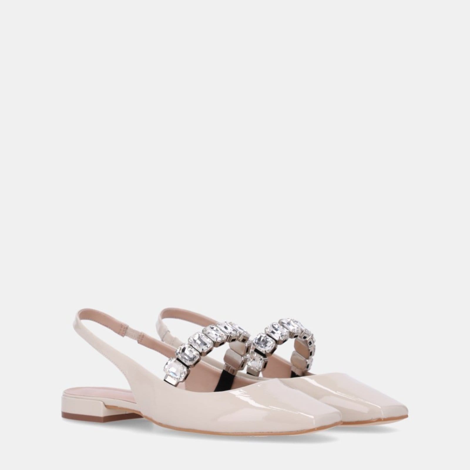 Vista 2 Slingback Luz da Lua - 80950001 Luz Da Lua Off-white Luz Da Lua off-white white