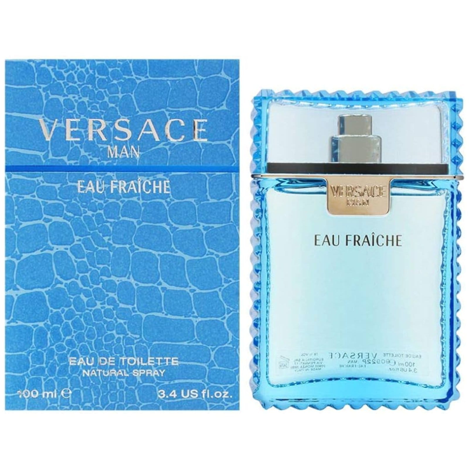 Vista 2 Versace Man Eau Fraiche Perfume Masculino Eau de Toilette 100 ml Versace incolor