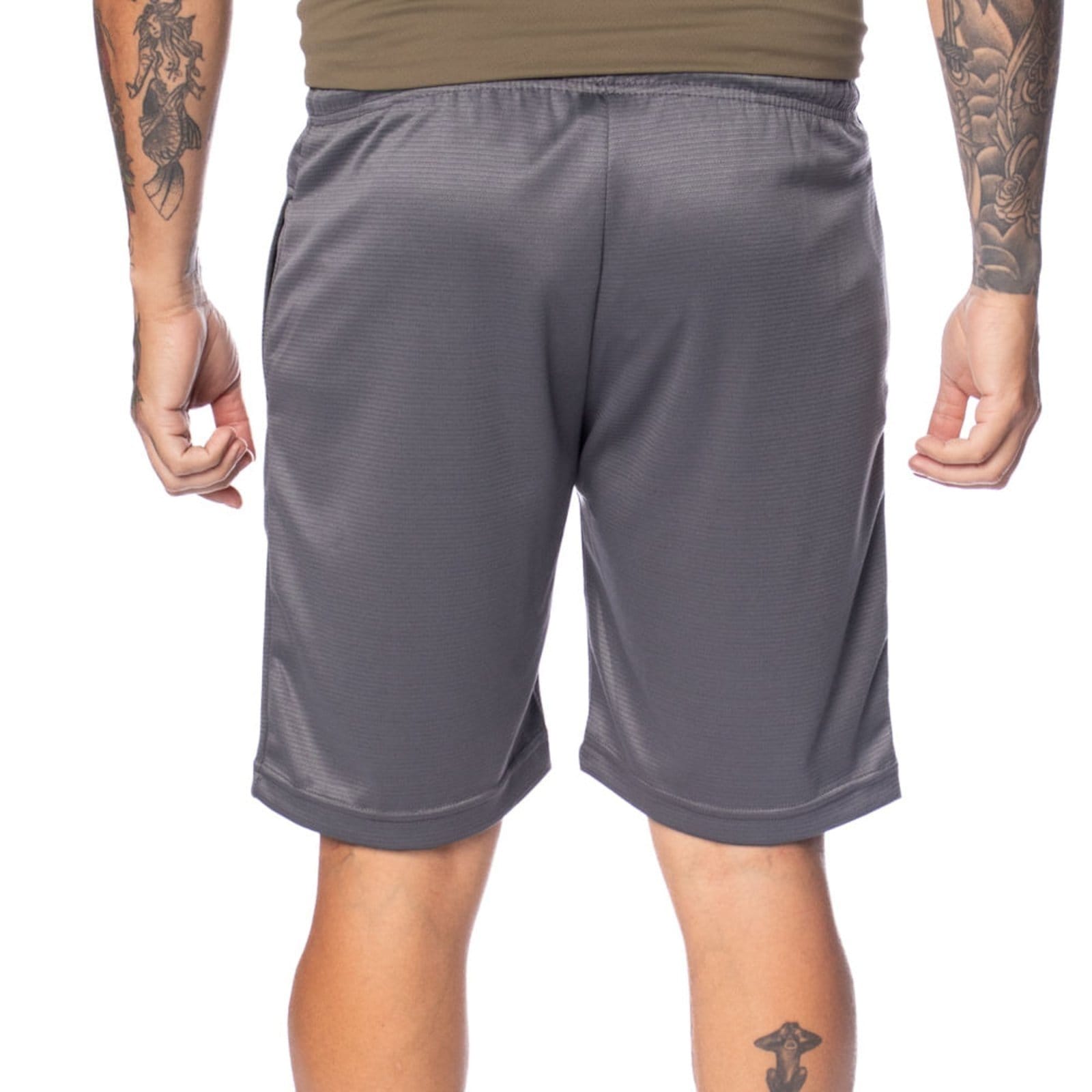 Vista 2 Bermuda Masculina Ninety Eight N-Dry Cintura Média Ninety Eight cinza