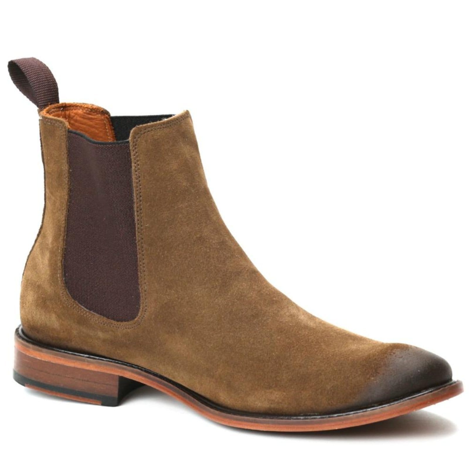 Bota Masculina Camurça Look Stock Estilo Confortável