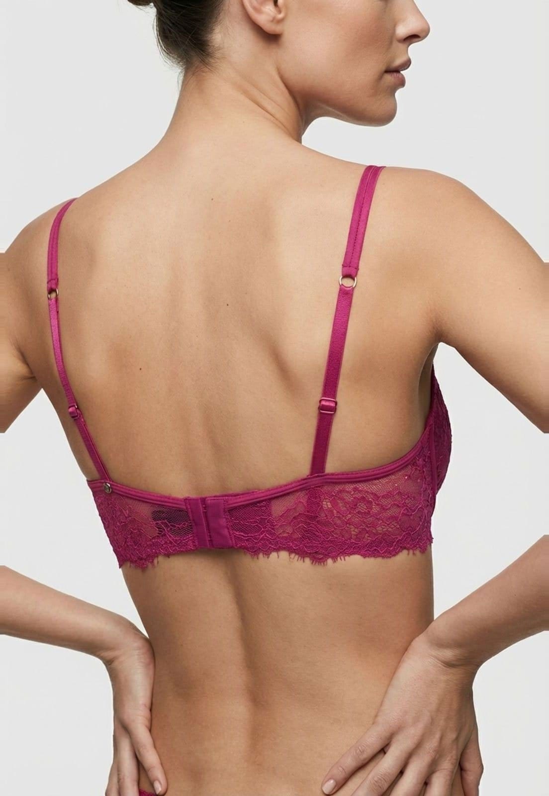 Vista 2 Sutiã Balconet Feminino Hope Renda Sem Bojo Com Aro Hope pink