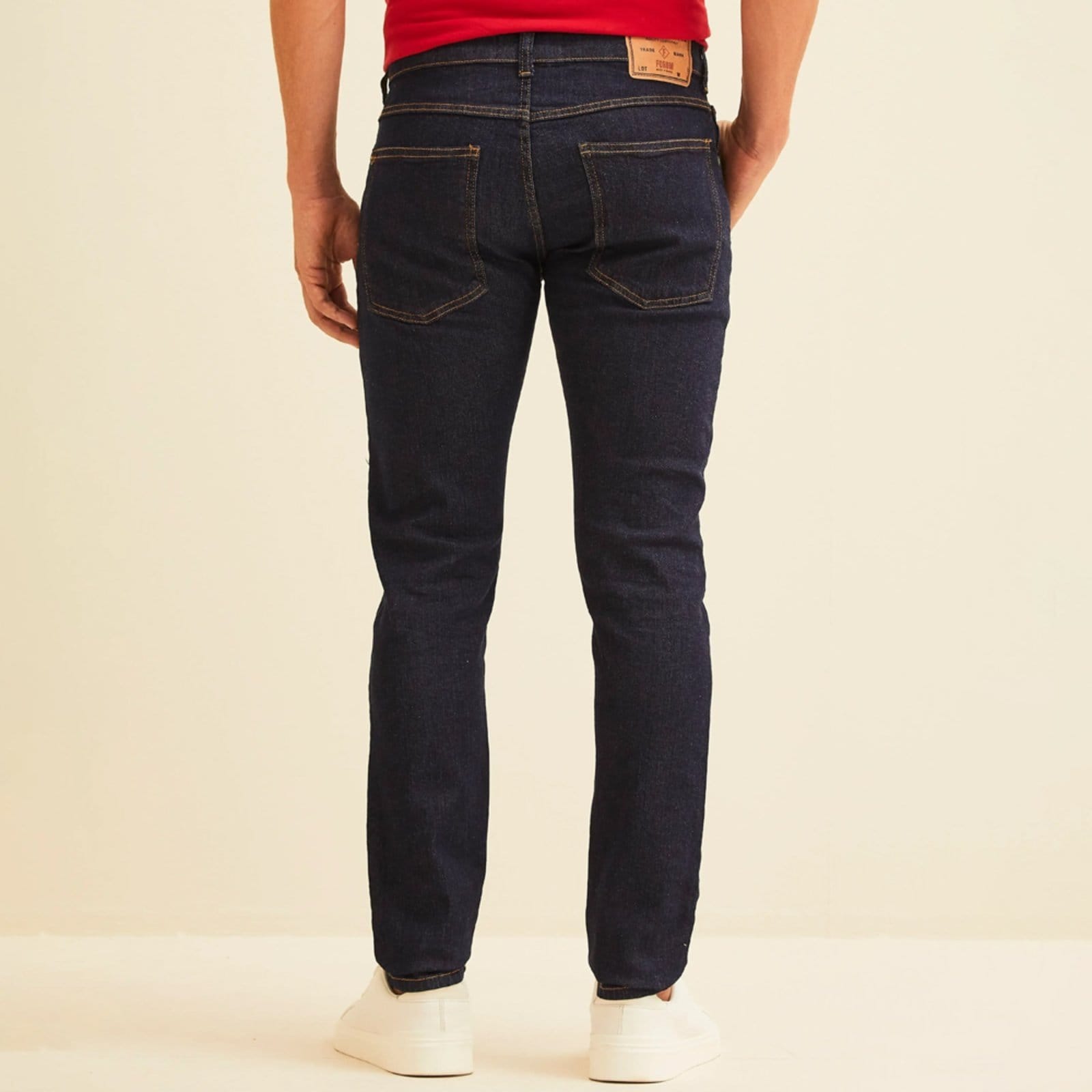 Vista 2 Calça Jeans Forum Igor Skinny Dark Ve26 Masculino Forum azul