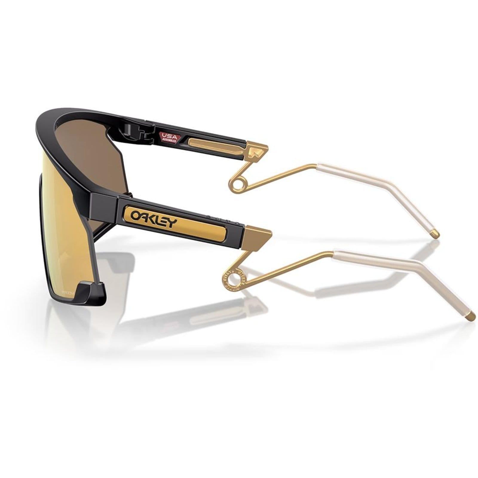 Vista 2 Óculos de Sol Oakley BXTR Metal Matte Black Prizm 24k Oakley preto black