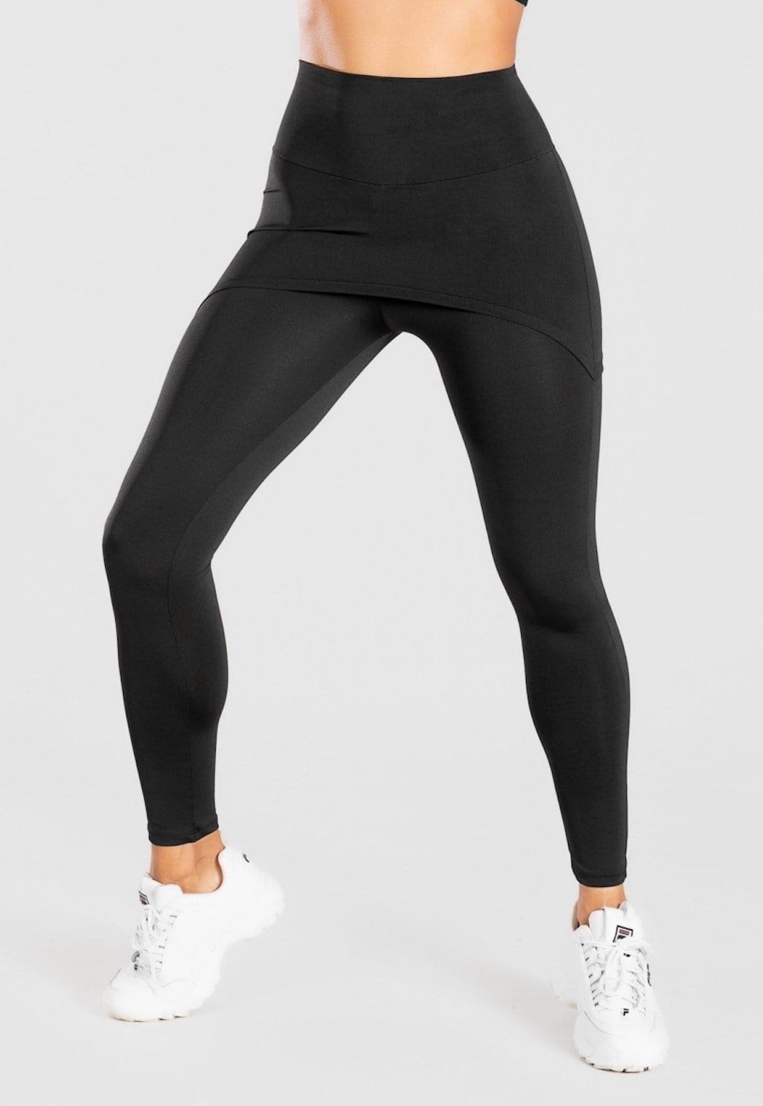 Vista 2 Legging Diluxo Com Tapa Bumbum Preta Diluxo preto