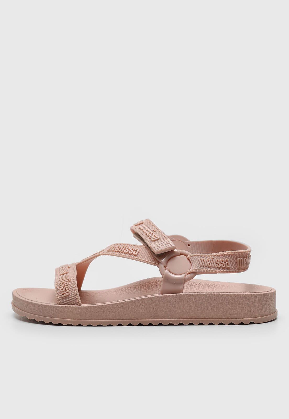 Vista principal Rasteira Melissa Stripes M-Lover Melissa rosa