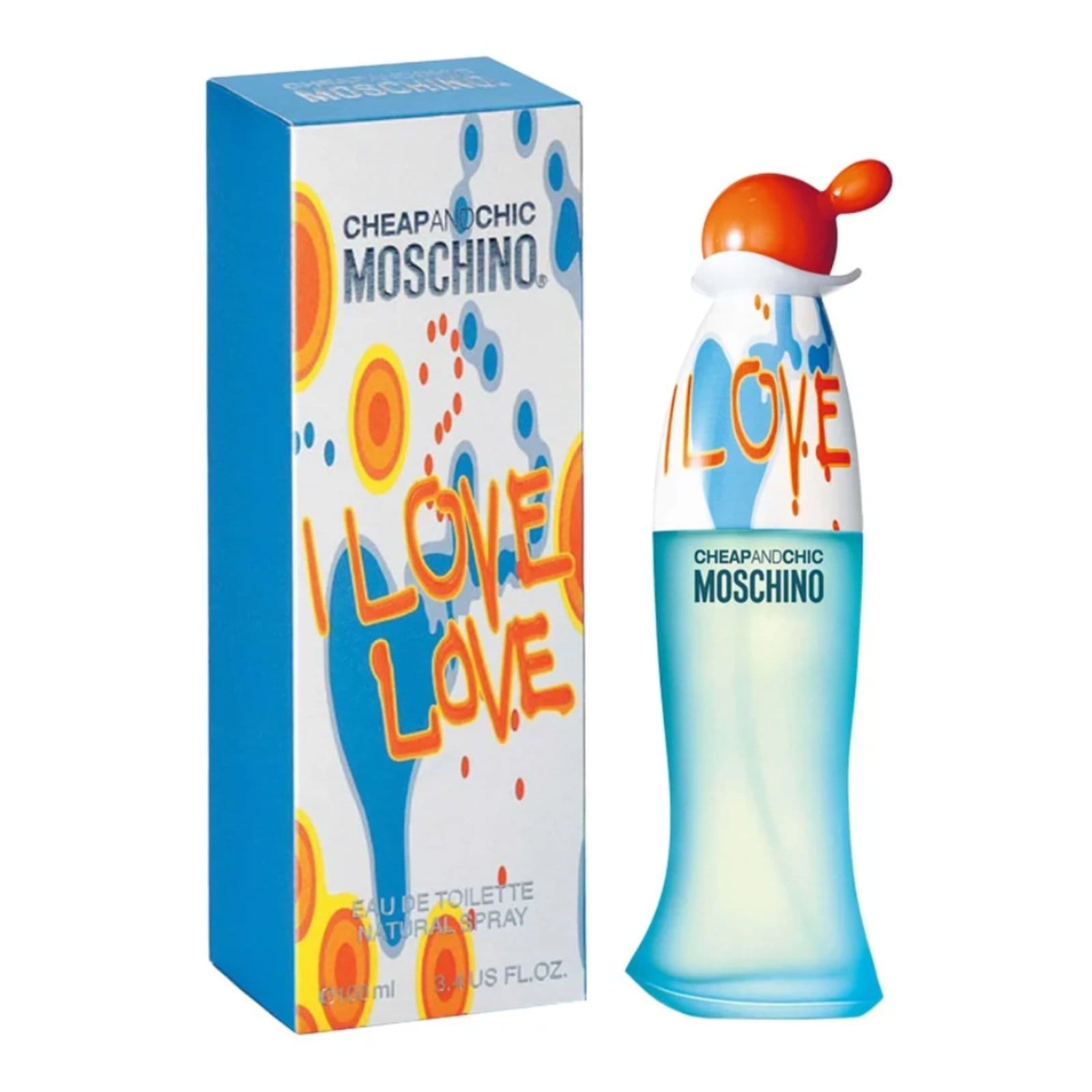 Vista 2 Moschino I Love Feminino Toilette 100 ml Moschino incolor