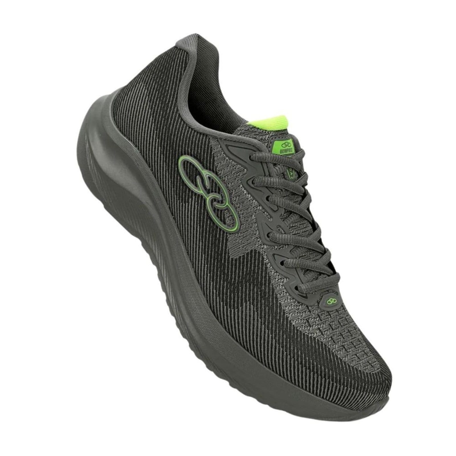 Vista 2 Tênis Corrida Masculino Olympikus Sagaz Preto OLYMPIKUS cinza