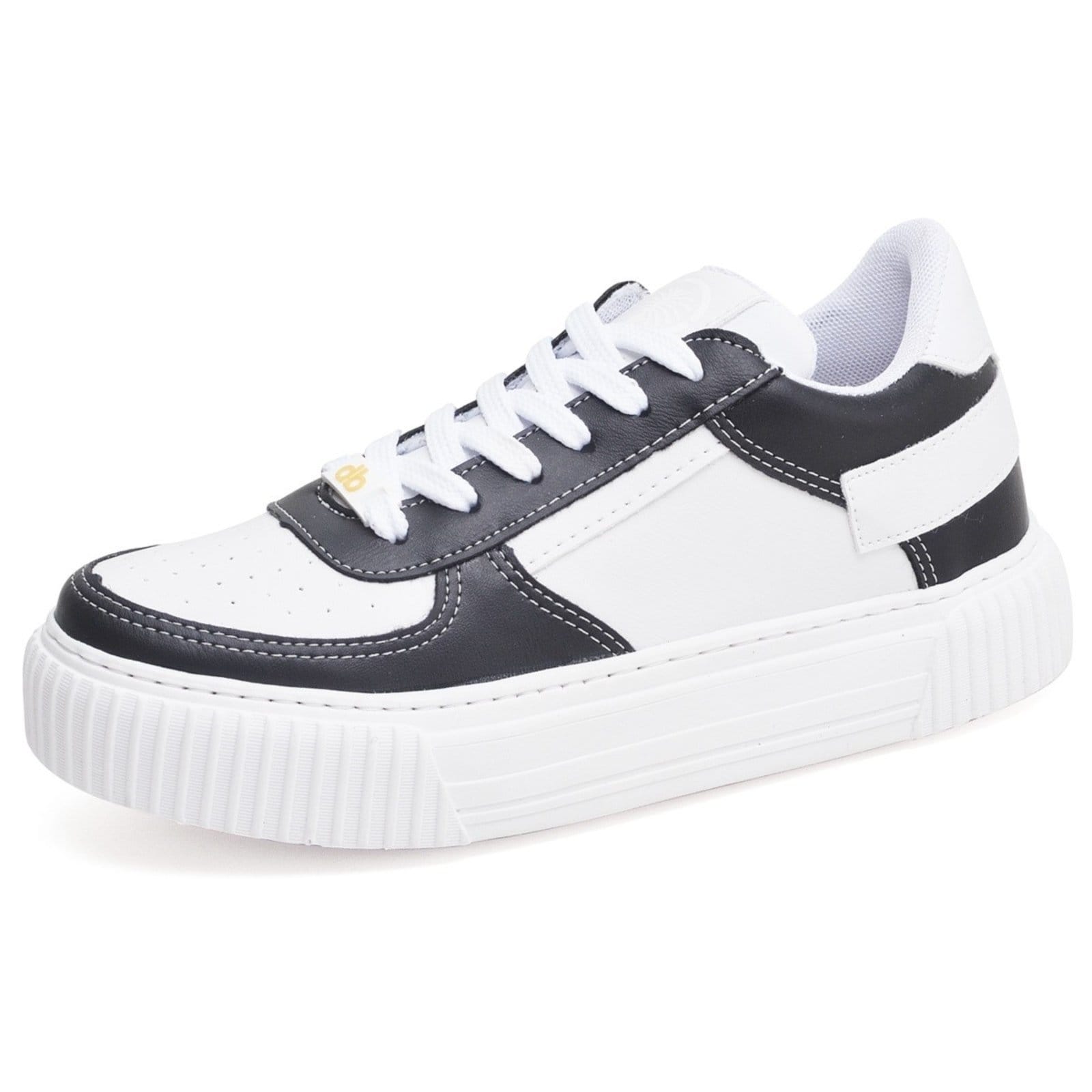 Vista 2 Tênis Feminino Sneacker Street DUBUY 031FG Bicolor DUBUY multicolorido