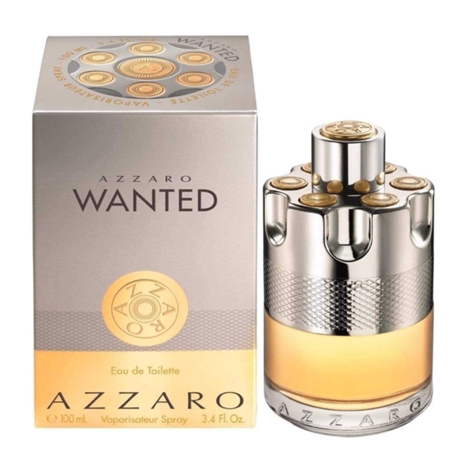 Vista 2 Azzaro Wanted Masculino Eau de Toilette 100 ml Azzaro incolor