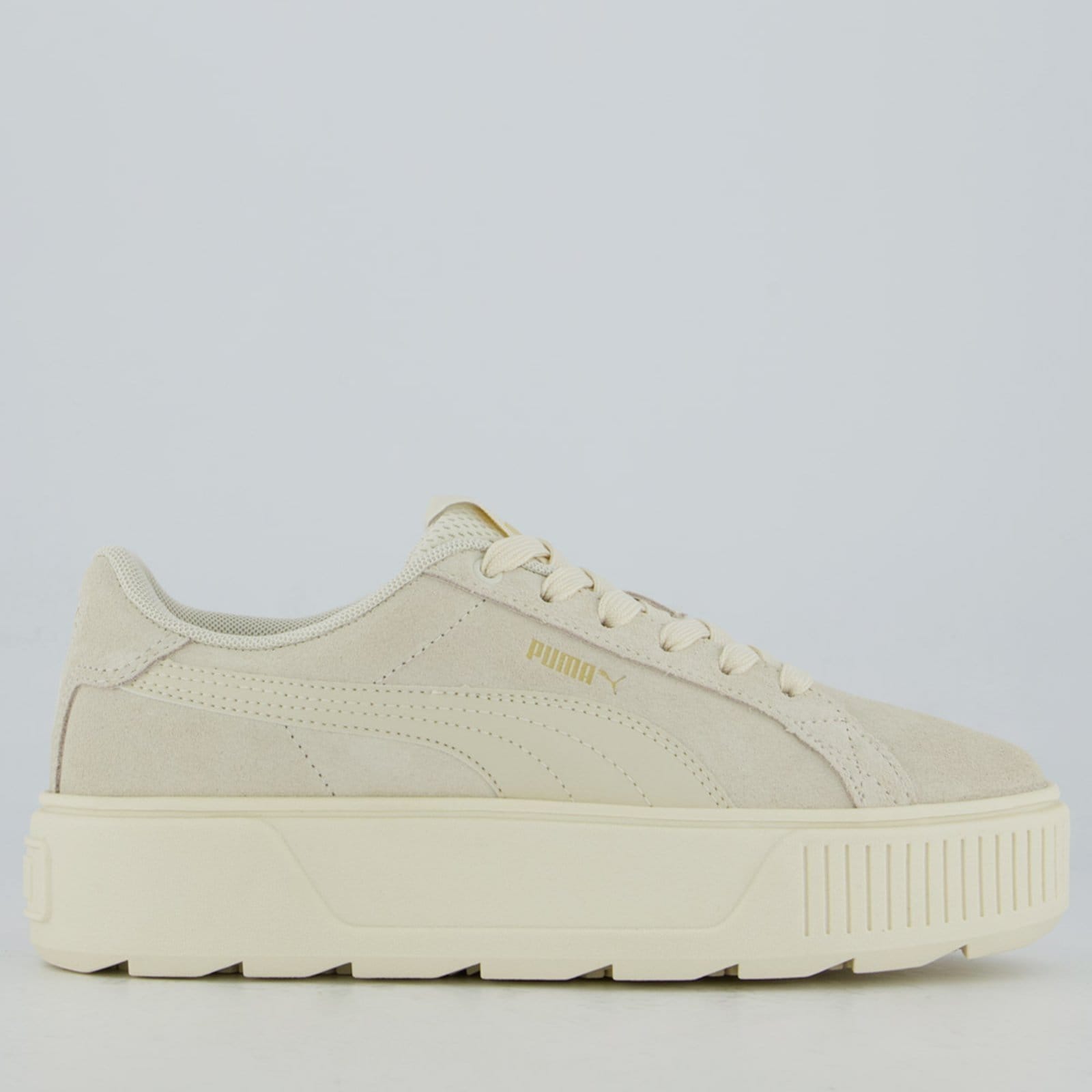 Vista principal Tênis Puma Karmen SD BDP Feminino Off White Puma branco white