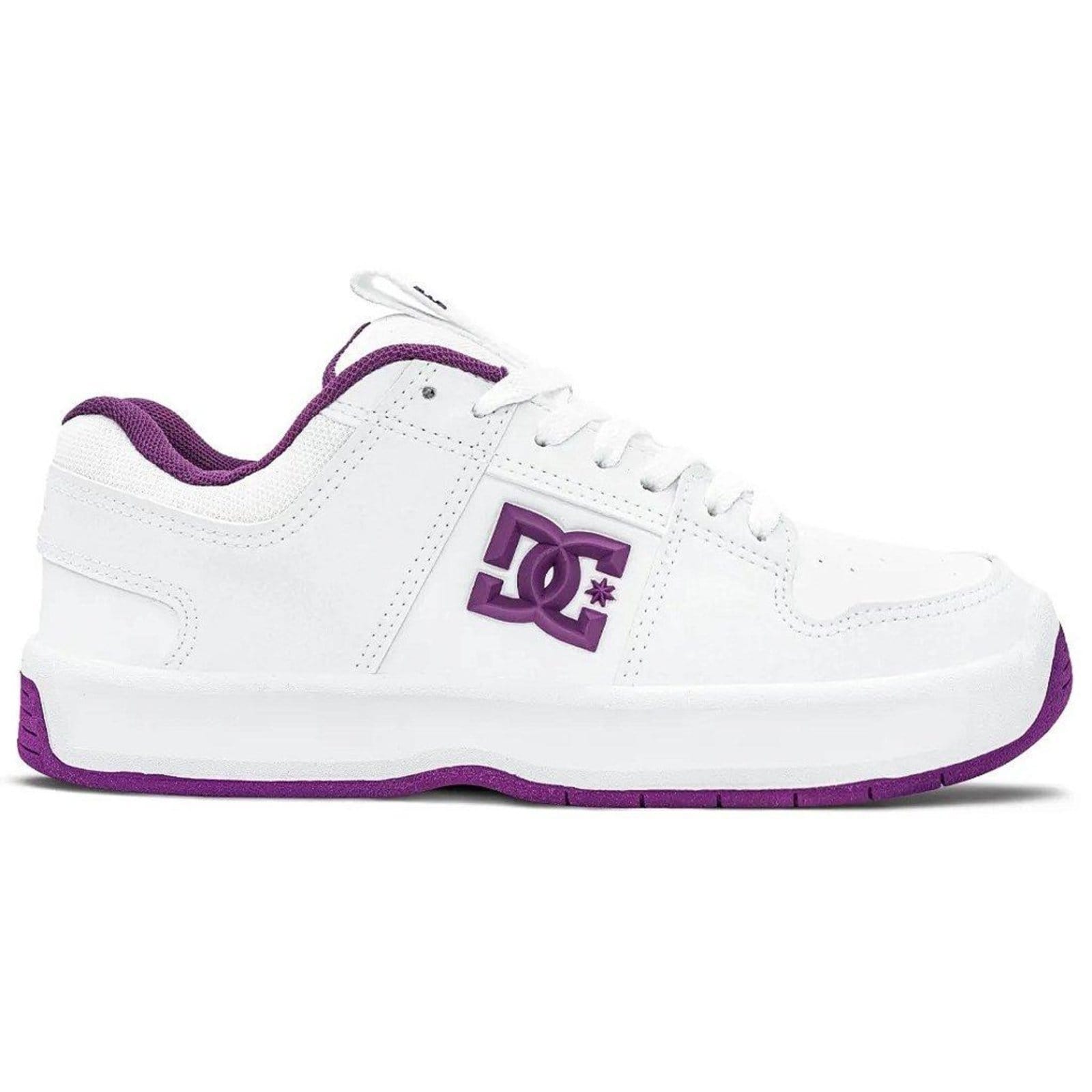Tênis DC Shoes Lynx Zero Masculino WT25 White/Purple/White