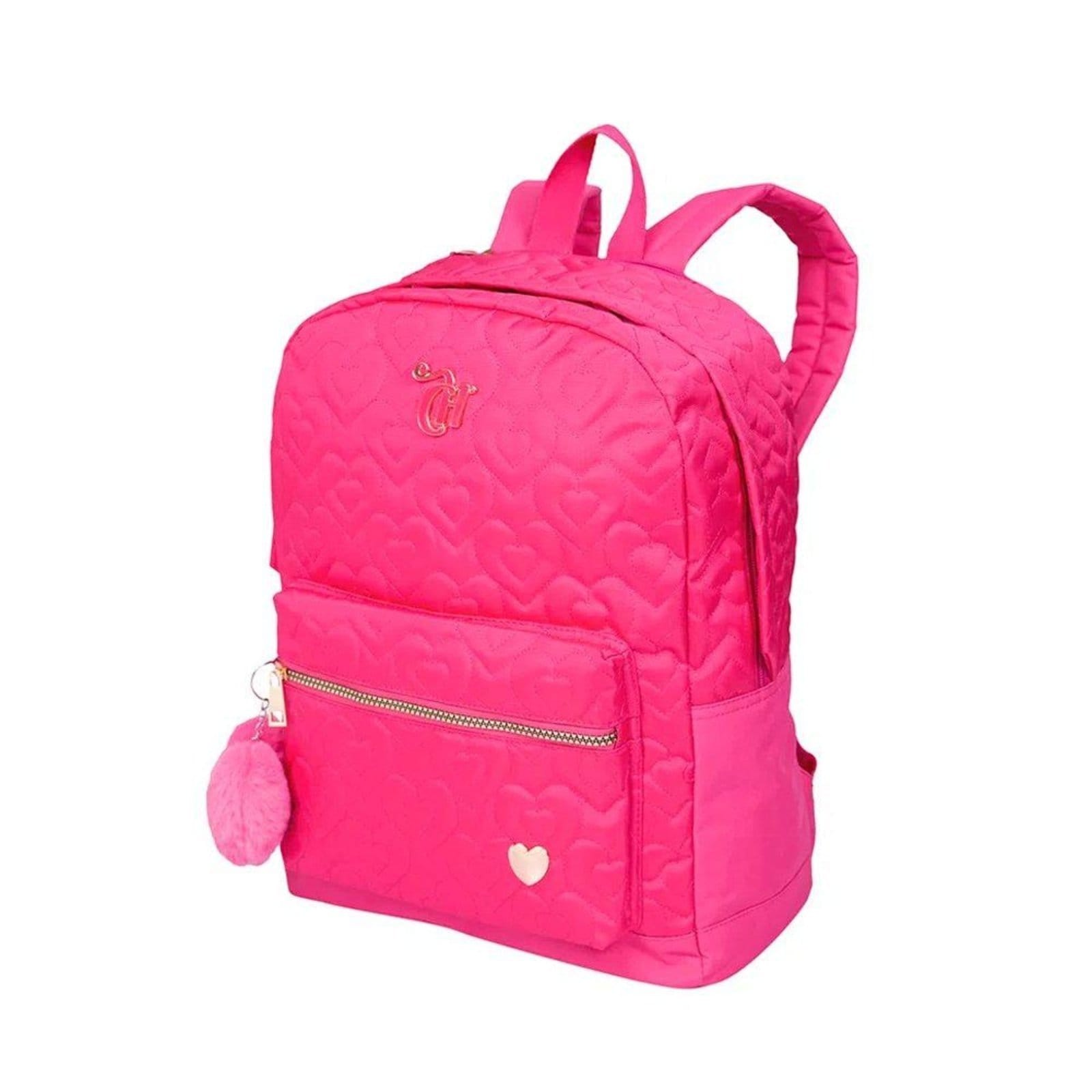 Vista 2 Infantil - Mochila Sestini Capricho Crush 25 Litros Rosa Sestini incolor rosa