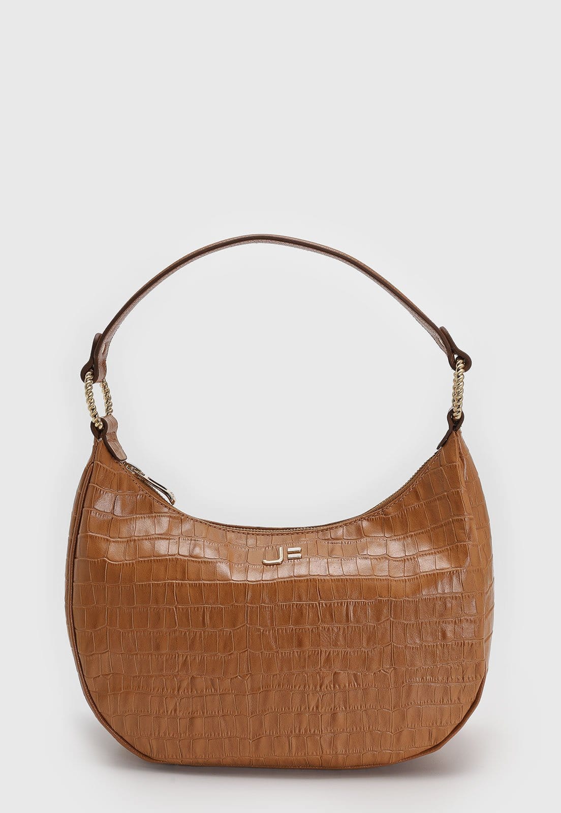 Bolsa Feminina Jorge Bischoff Textura Croco