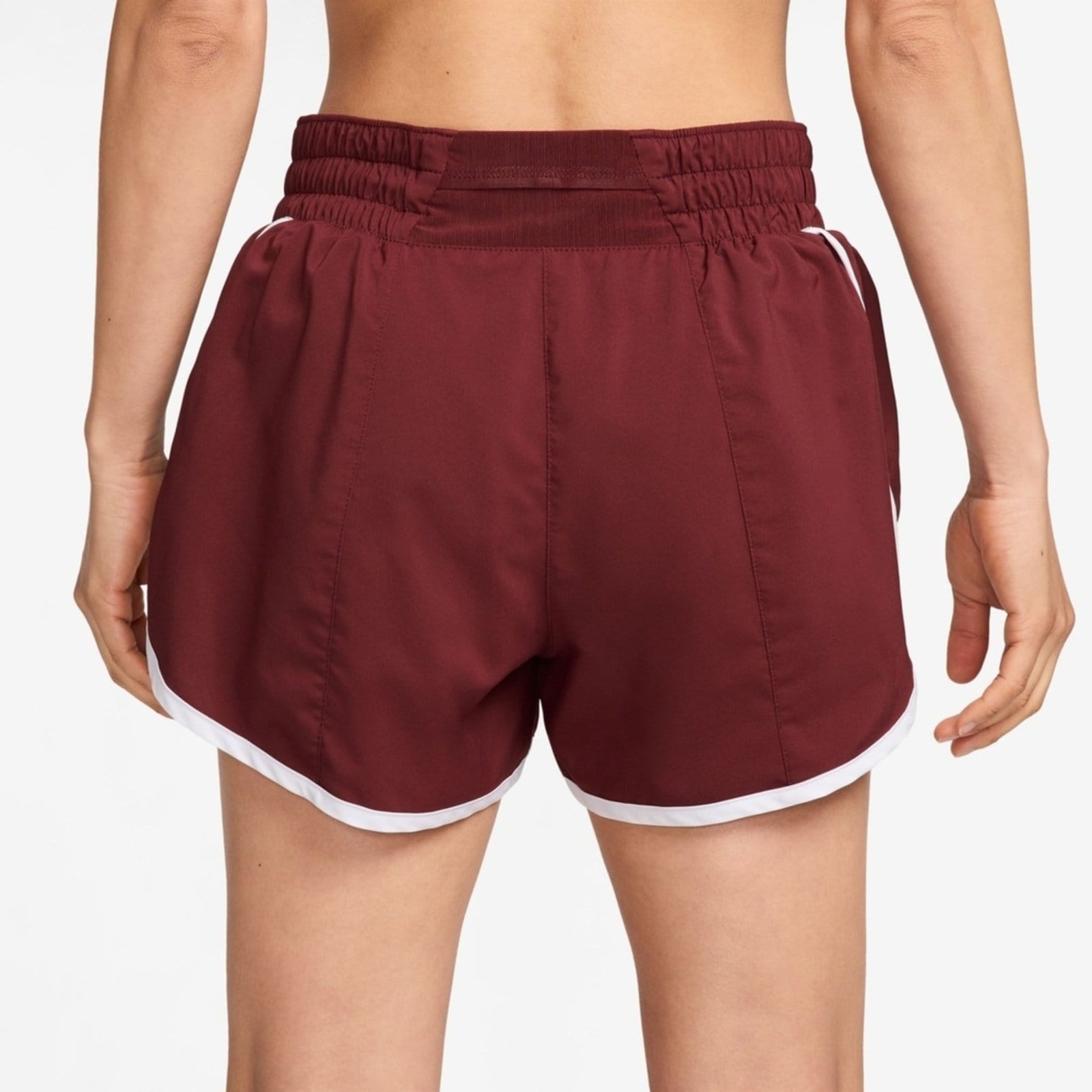 Vista 2 Shorts Nike One Dri-FIT 3IN Feminino Nike Vinho