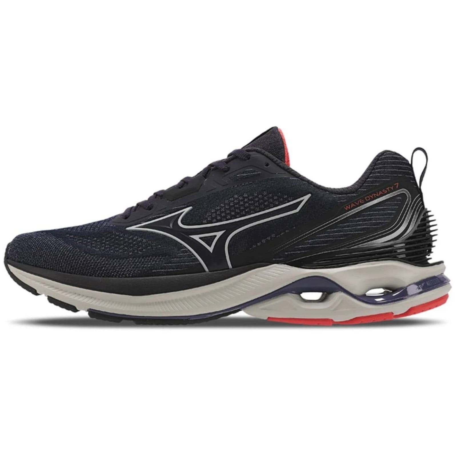Vista 2 Tênis Mizuno Wave Dynasty 7 - Masculino - Marinho Mizuno azul marinho
