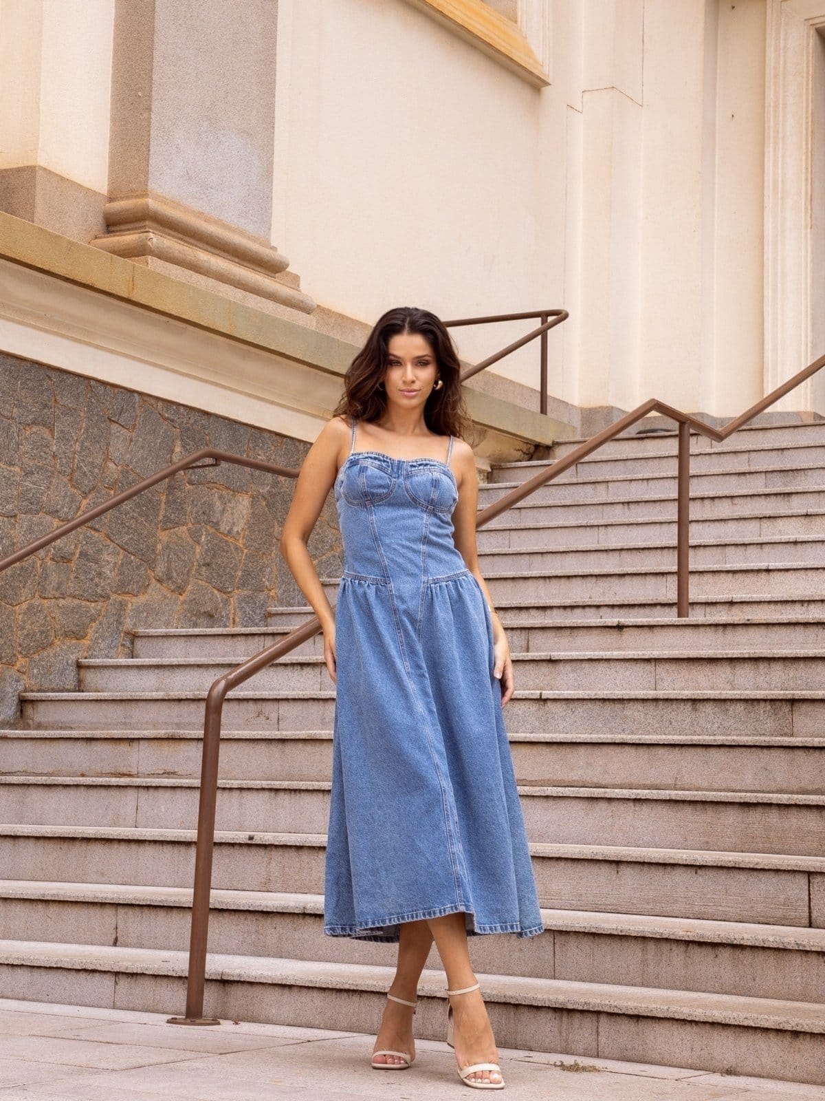 Vestido Midi Novah Store Jeans