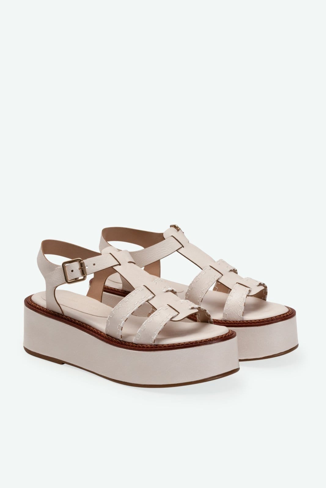 Vista 2 Flatform Laís Off White Suzana Santos off-white white