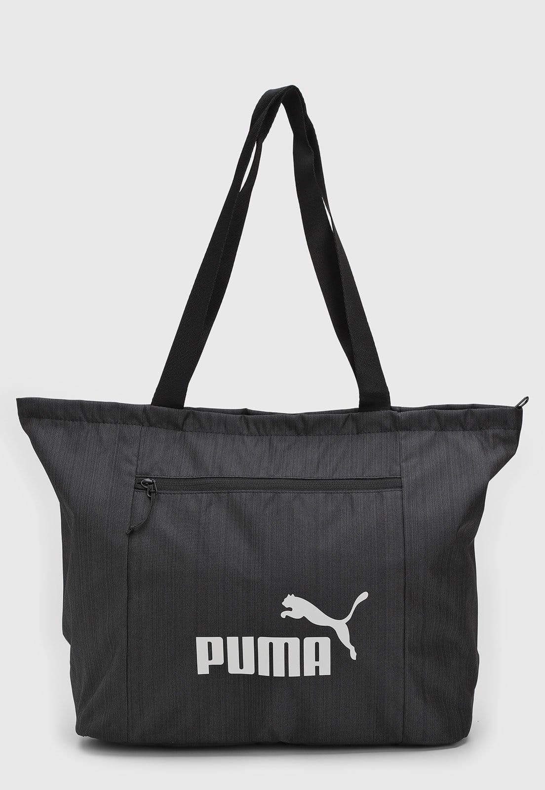 Vista principal Bolsa Unissex Puma Base Shopper Preta Puma preto