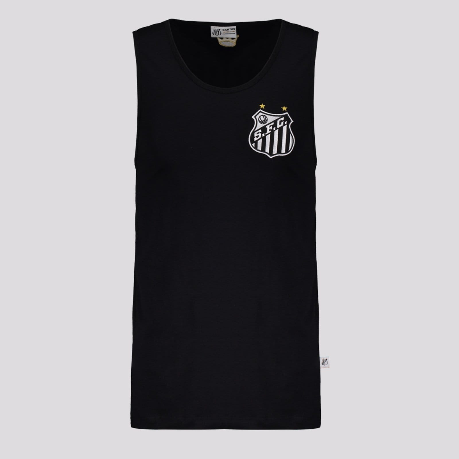 Regata Santos Logo Preta