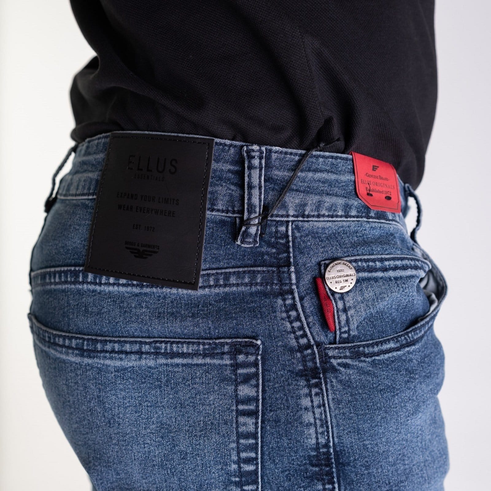 Vista 2 Calça Jeans Ellus Skinny First Blues Ellus azul