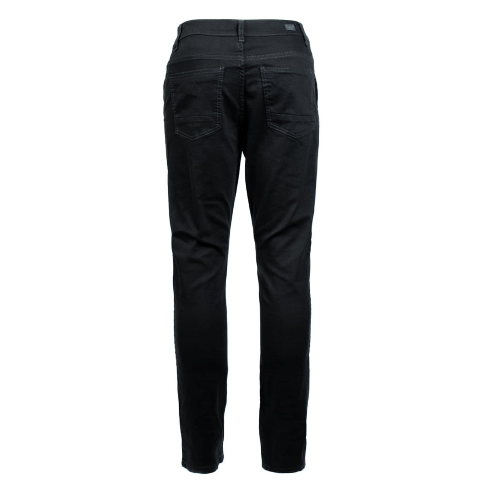 Vista 2 Calça Masculina Gangster Sarja Slim Escuro Gangster cinza