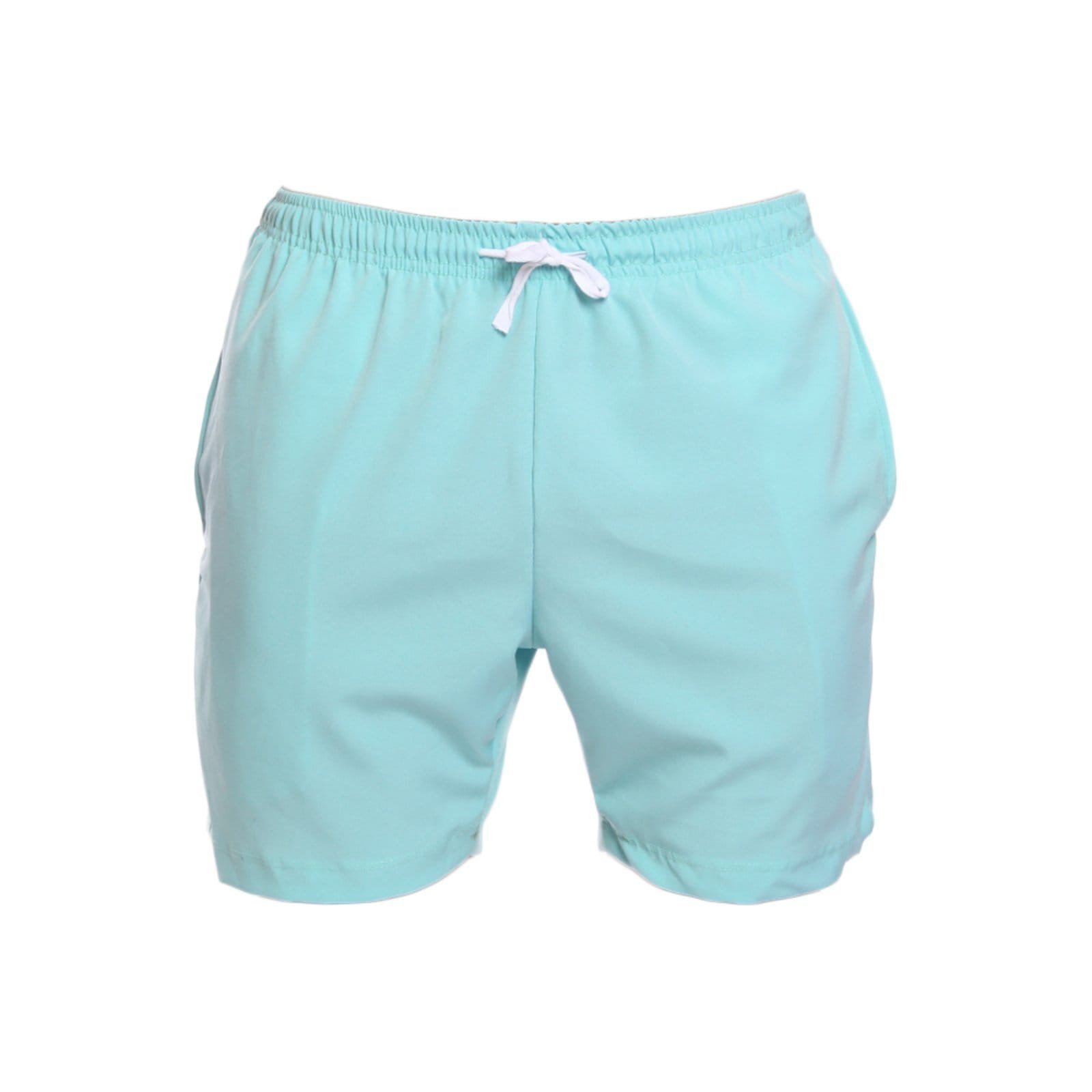 Vista 2 Kit 3 Shorts Tactel Masculino Adulto Estilo Mauricinho Praia Piscina Preto/Verde ADRIBEN preto verde