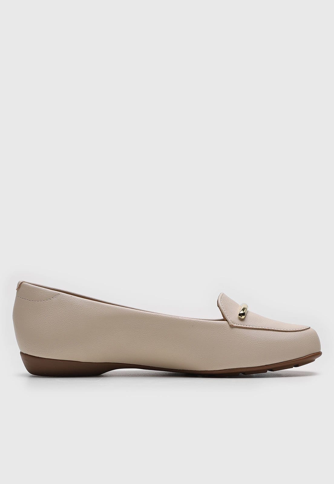 Vista 2 Mocassim Flat Modare Liso Off-White MODARE off-white white