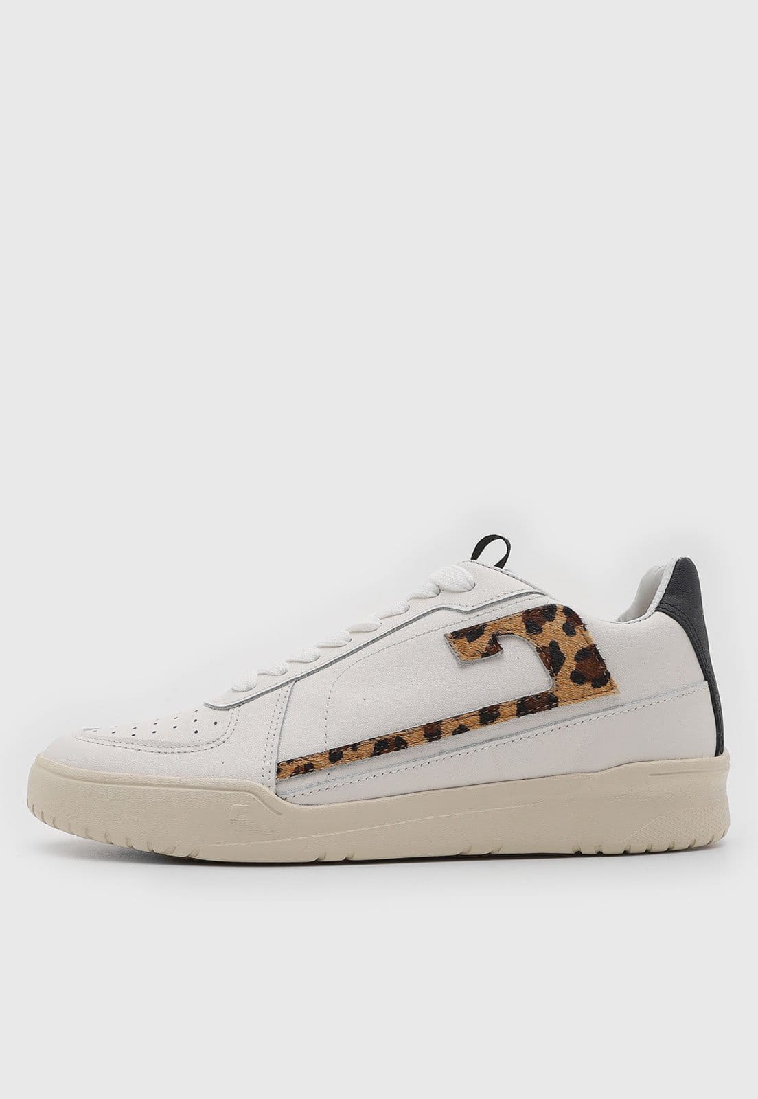 Tênis Feminino Colcci Animal Print Off-White