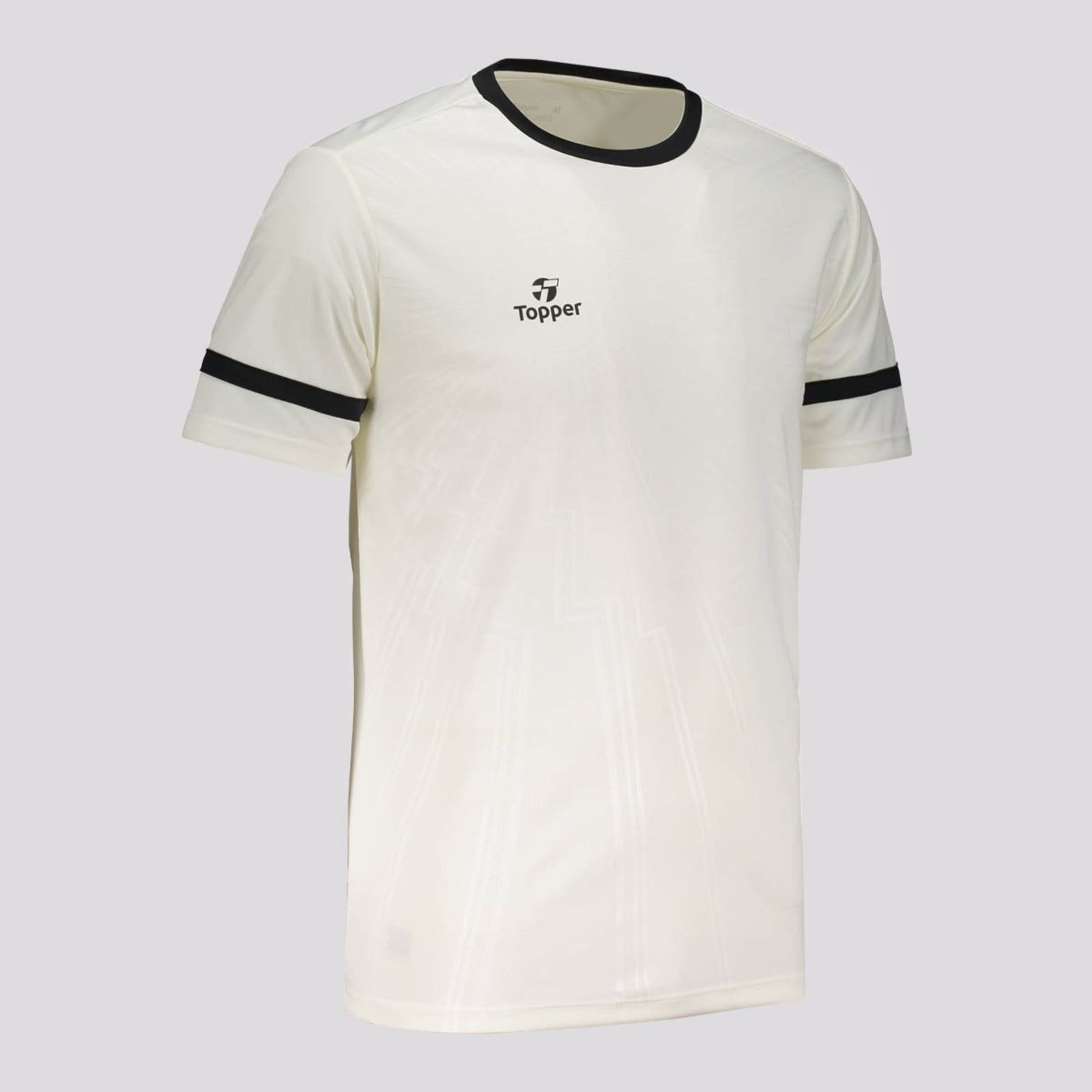 Vista 2 Camiseta Topper Thunder II Off White Topper branco white
