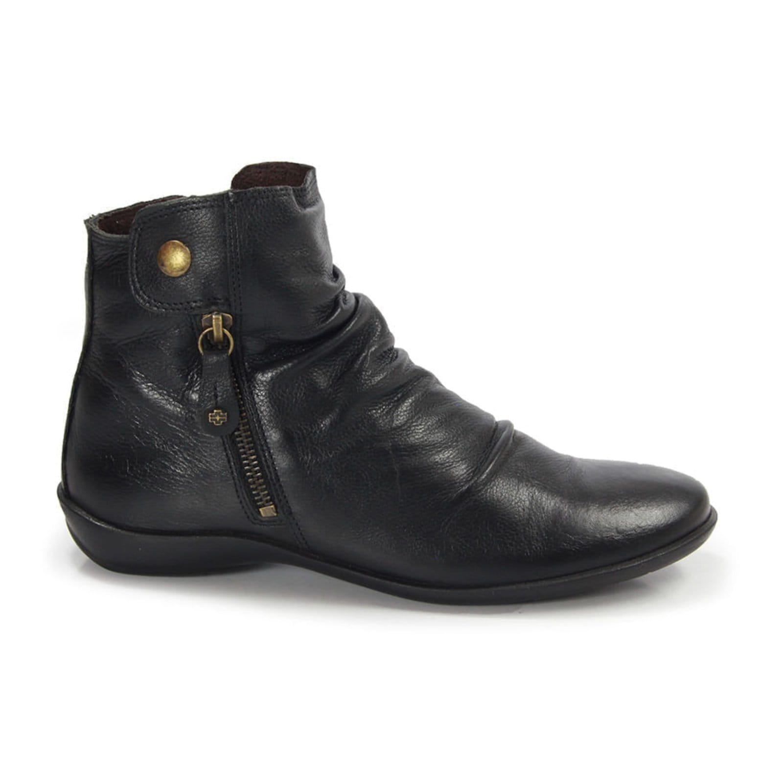 Vista principal Bota Angel Couro ANG867 Perlatto preto