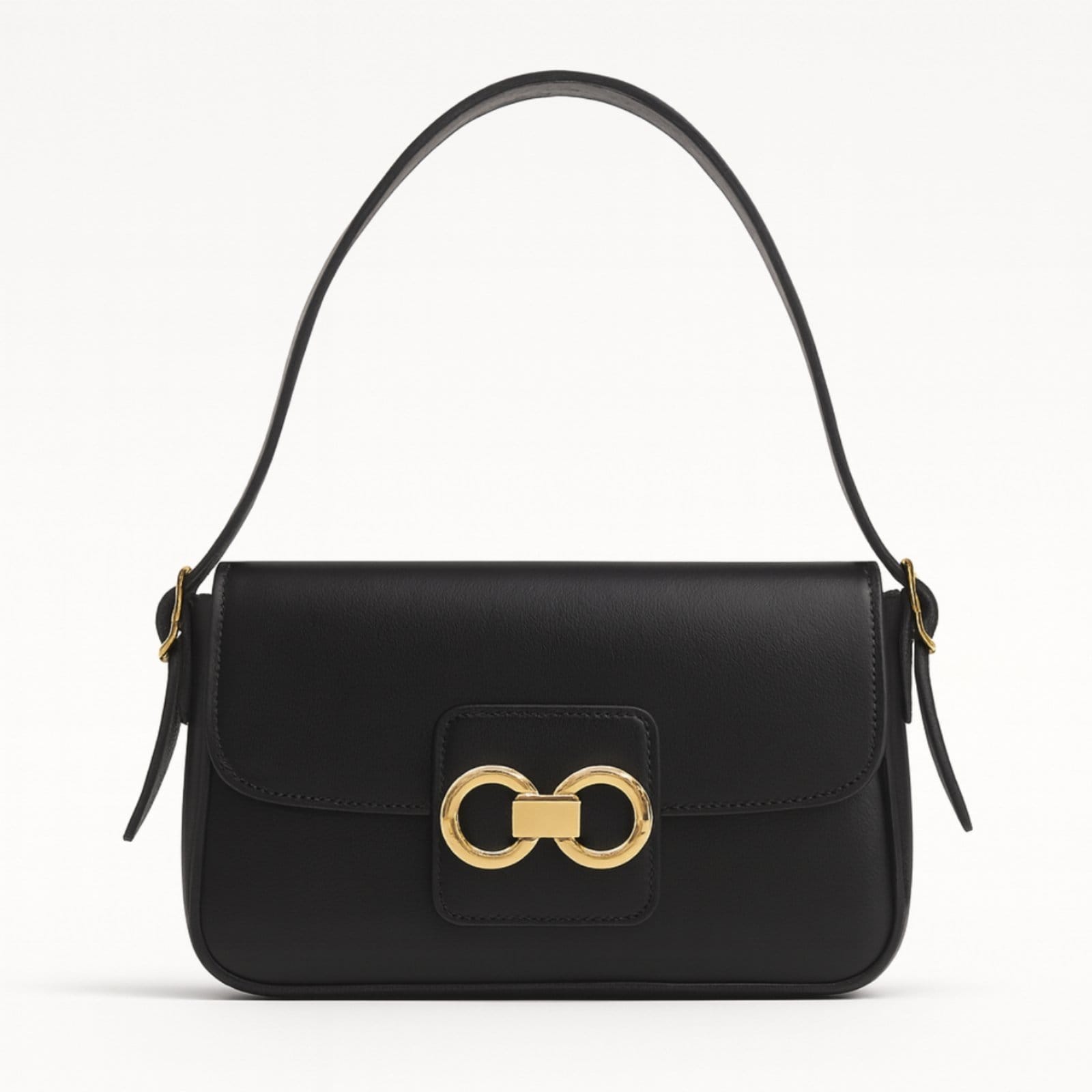 Bolsa De Ombro Pequena Espaçosa Com Alça Ajustável