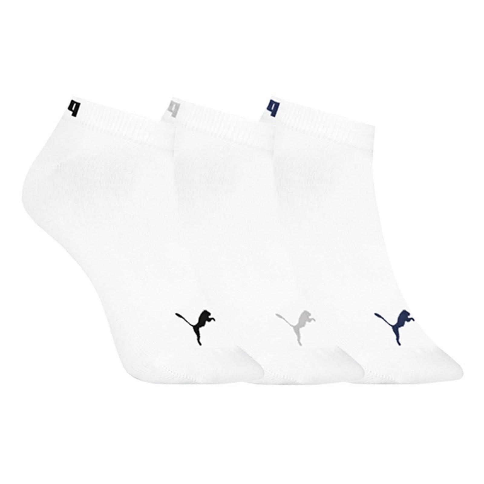 Vista principal Kit 3 Pares de Meia Puma Sapatilha Esportiva Puma cinza