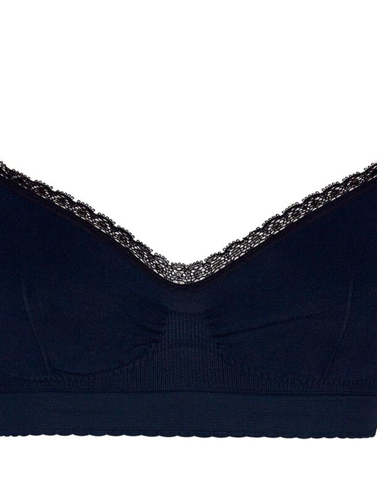 Vista 2 Top sem Aro e sem Bojo Loba 4 Lupo preto