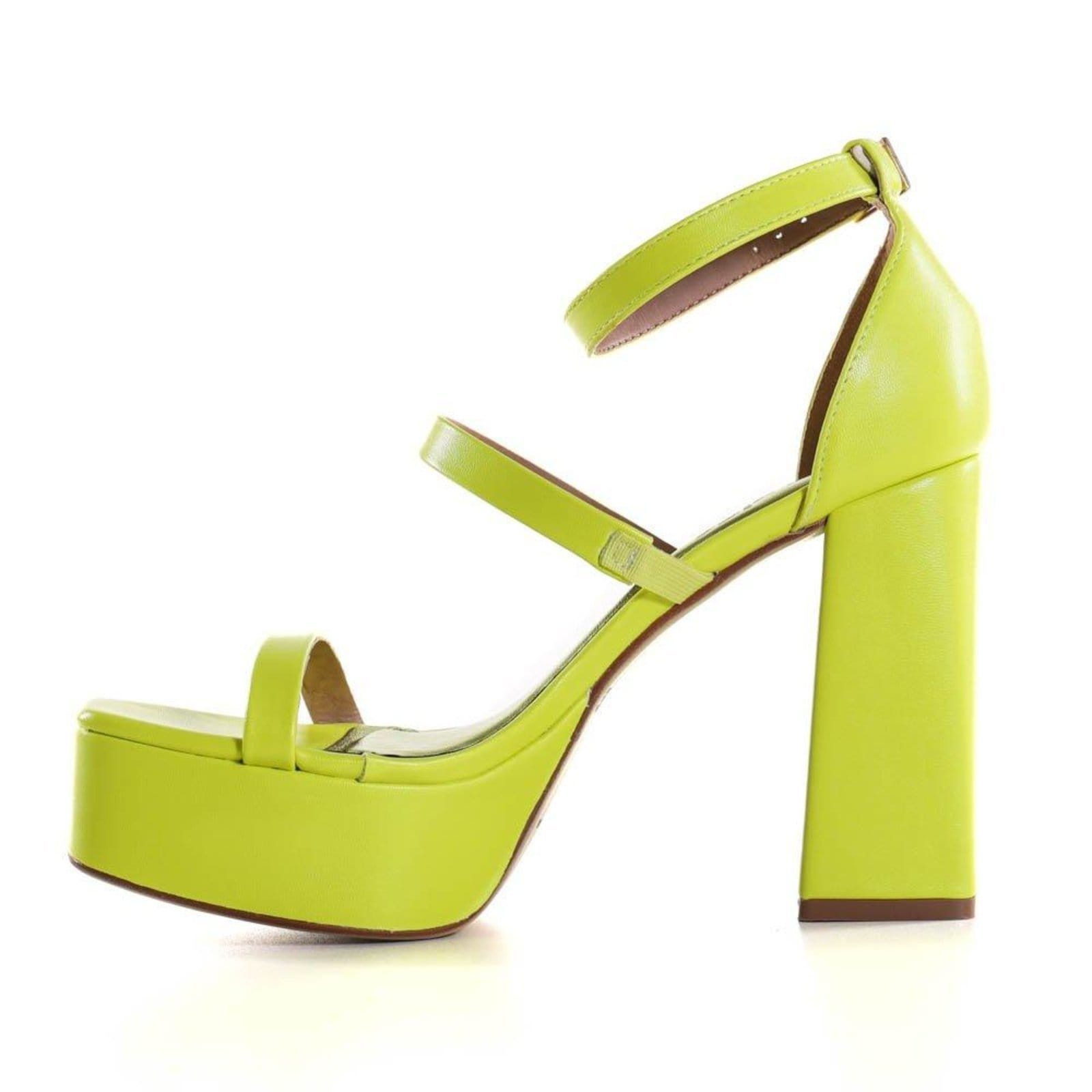 Vista 2 Sandália Feminina Zariff Meia Pata Neo/Lima Zariff incolor lima