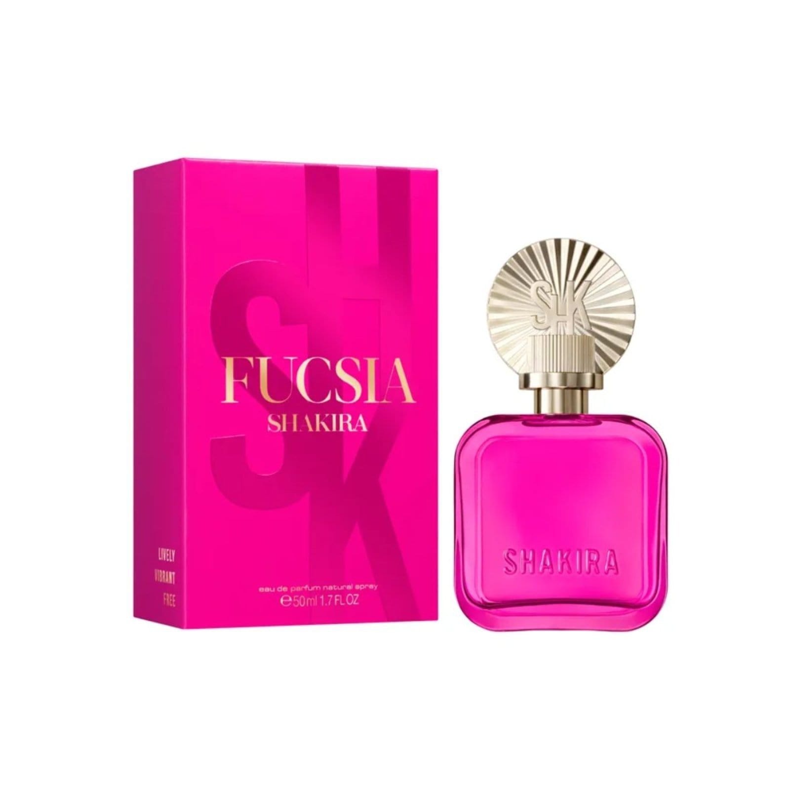Vista 2 Shakira Fucsia Edp - Perfume Feminino Shakira unico fucsia