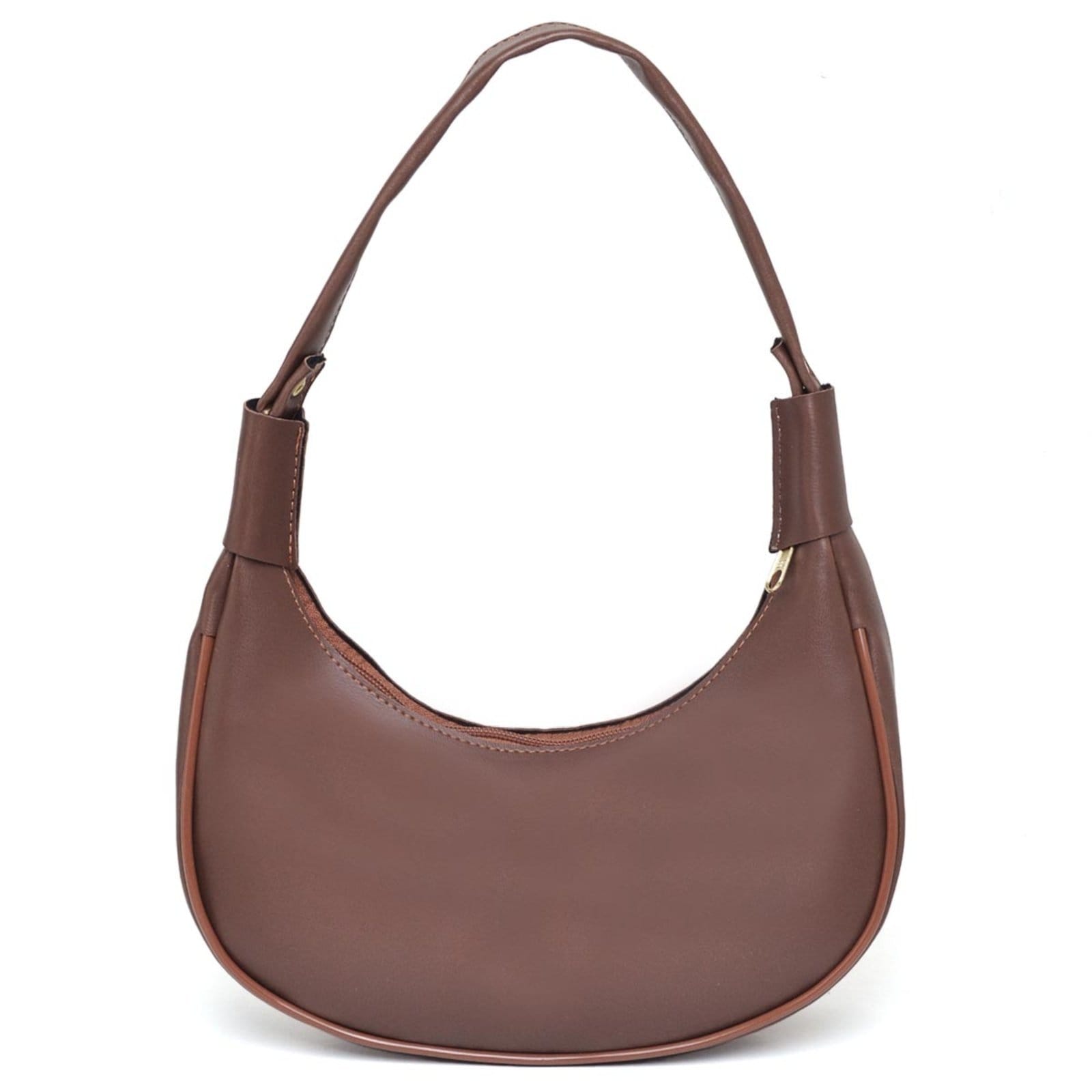 Bolsa Feminina Casual Anna Andrade Meia Lua Pequena De Ombro Dia a Dia Moda