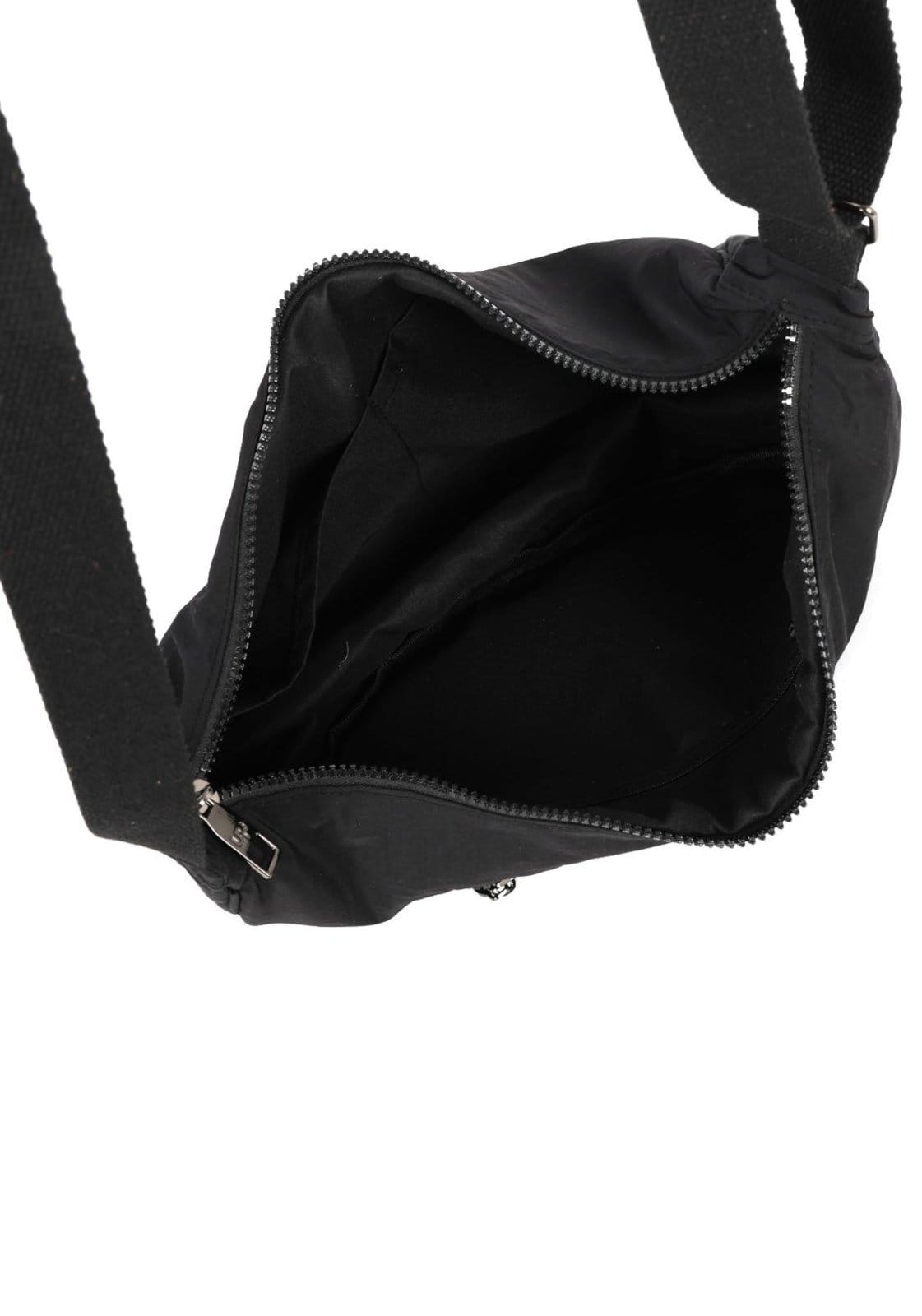 Vista 2 Infantil - Bolsa Meia Lua Grande Náilon Up4you Ajustável Up4you preto