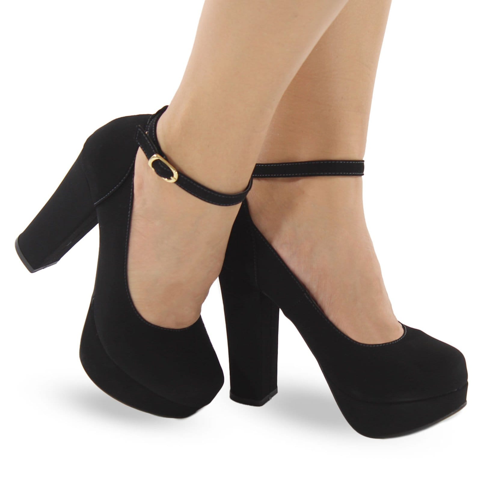 Sapato Boneca Modarpe Meia Pata Salto Grosso M22