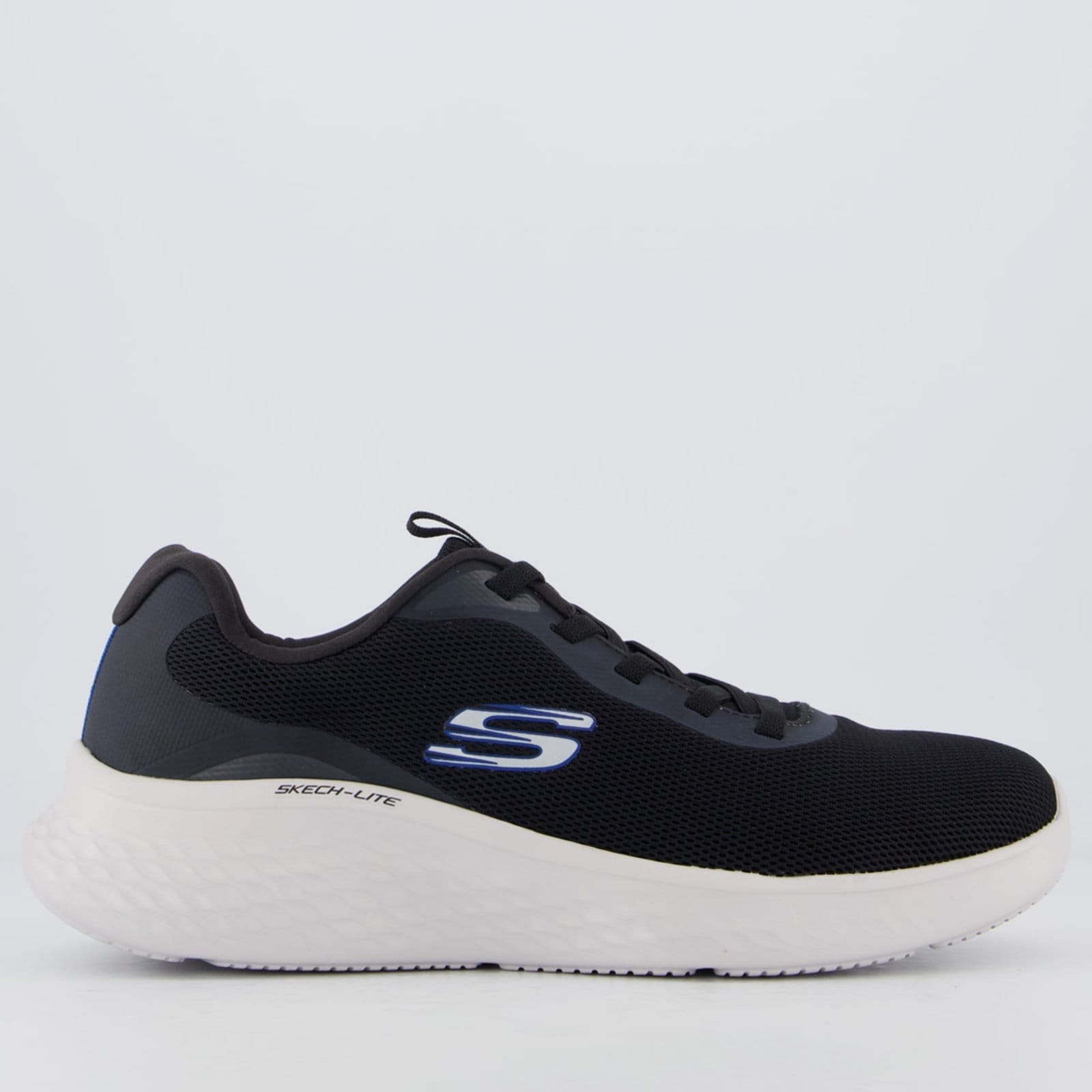 Vista principal Tênis Skechers Lite Pro e Branco Skechers preto