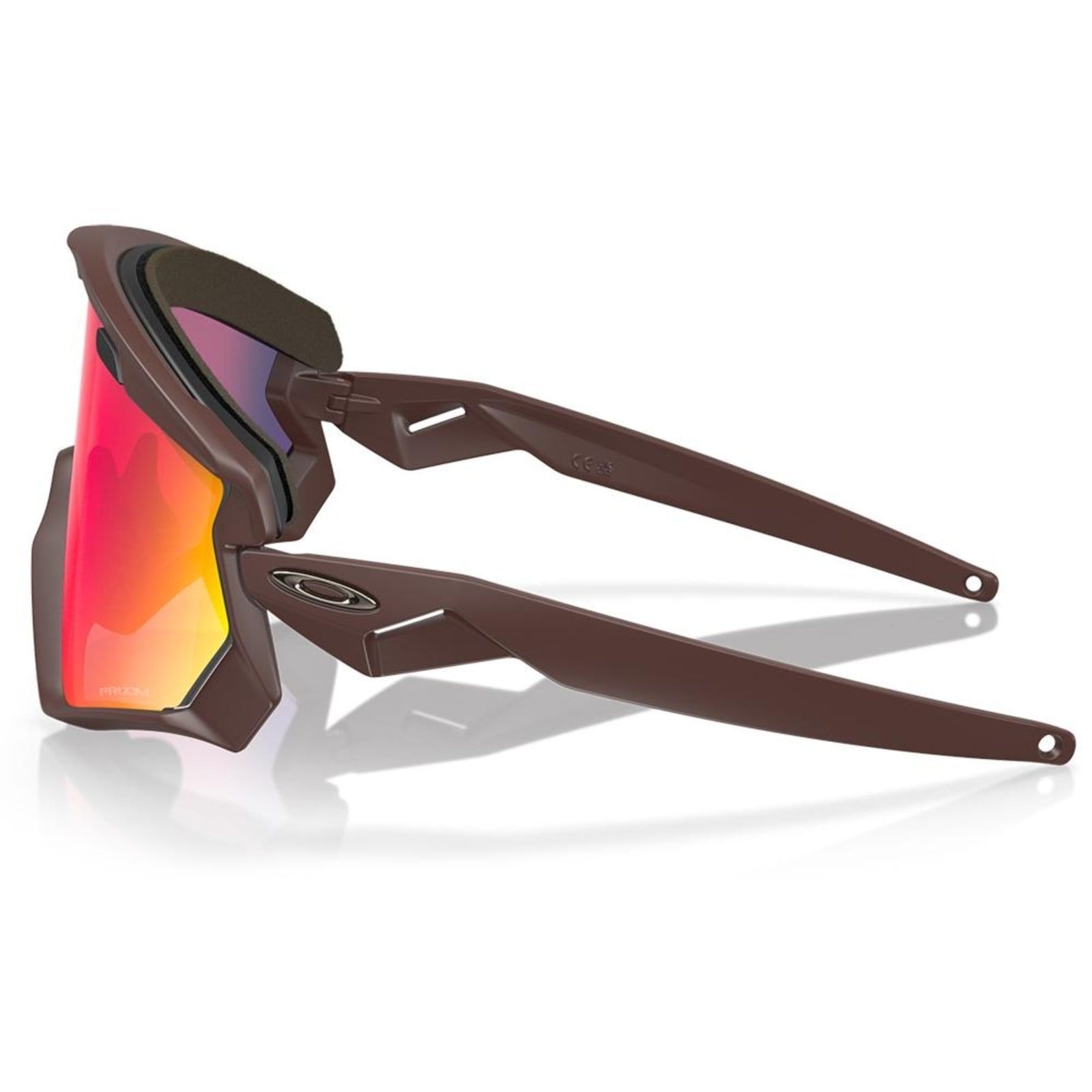 Vista 2 Óculos de Sol Oakley Wind Jacket 2.0 Matte Grenache 2945 Oakley marrom