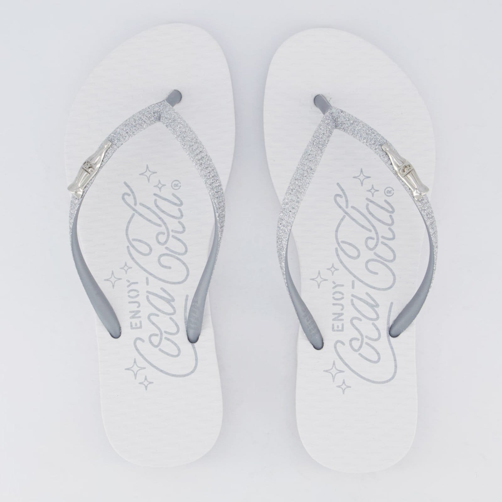 Chinelo Coca Cola Special Feminino e Prata